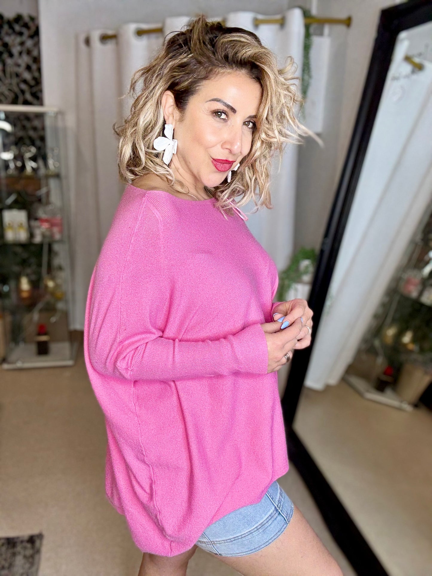DEE (preorder mid October) - PINK relaxed knit