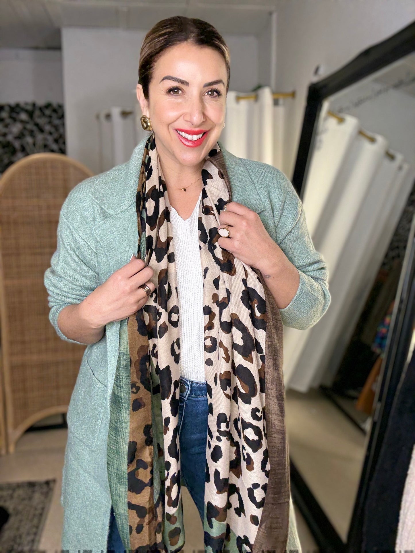 MEOW - LEOPARD BROWN & GREEN