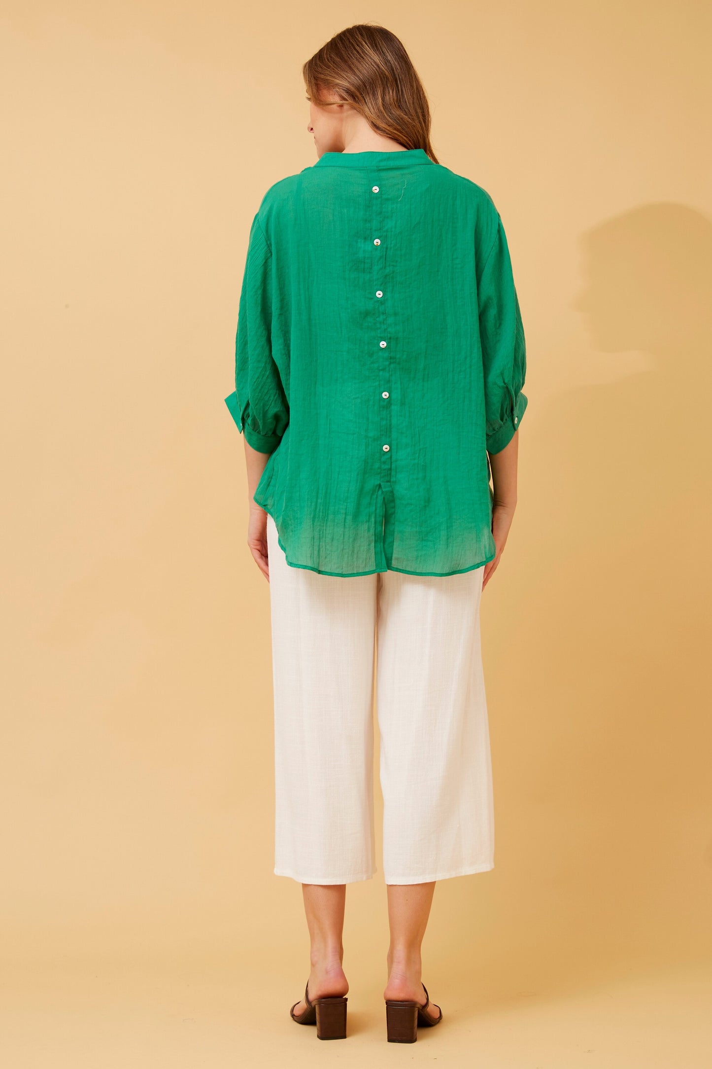 DAWN - GREEN button up shirt