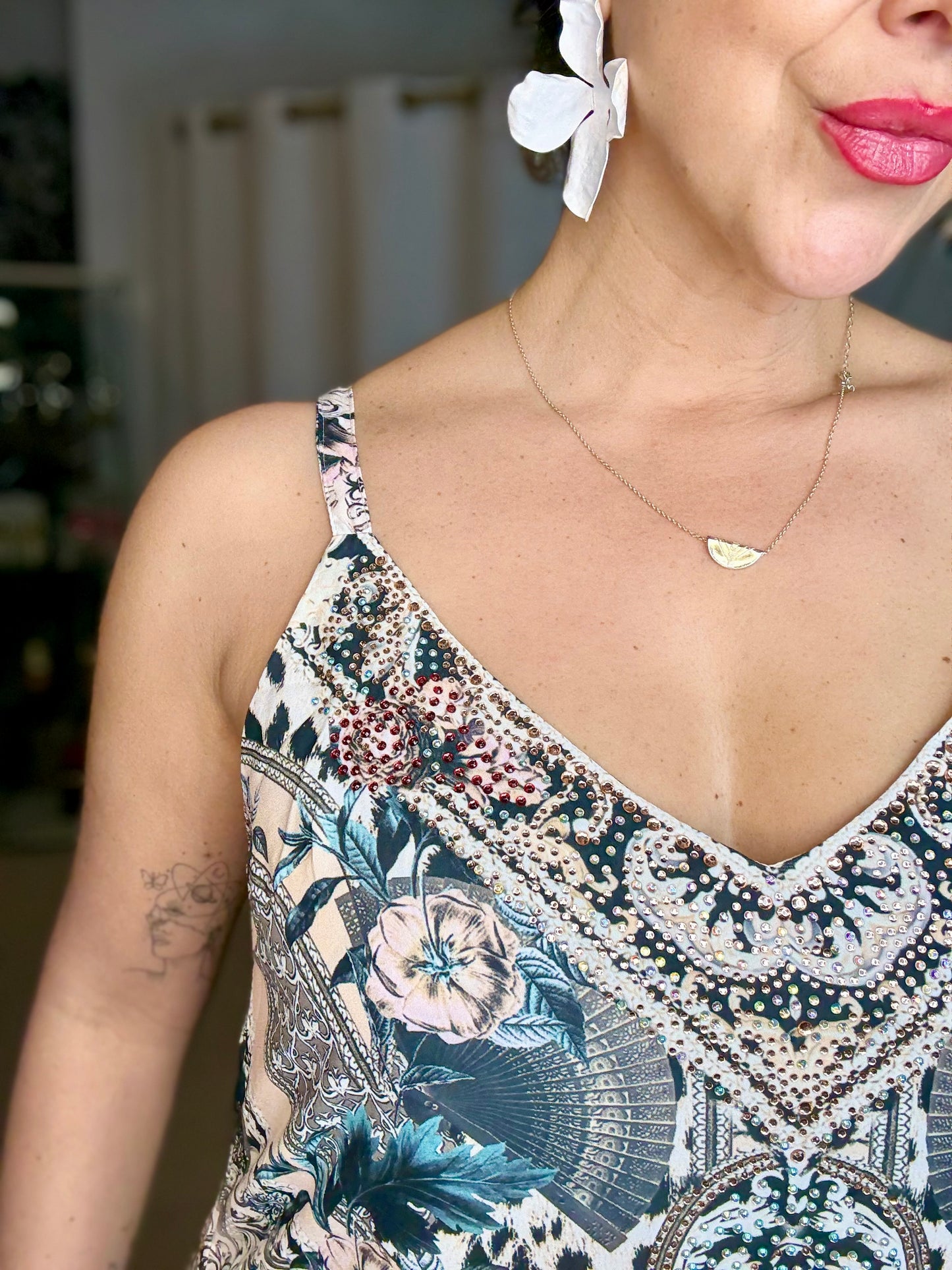 TIFFANY (preorder mid Oct) - Diamonte Boho Dress