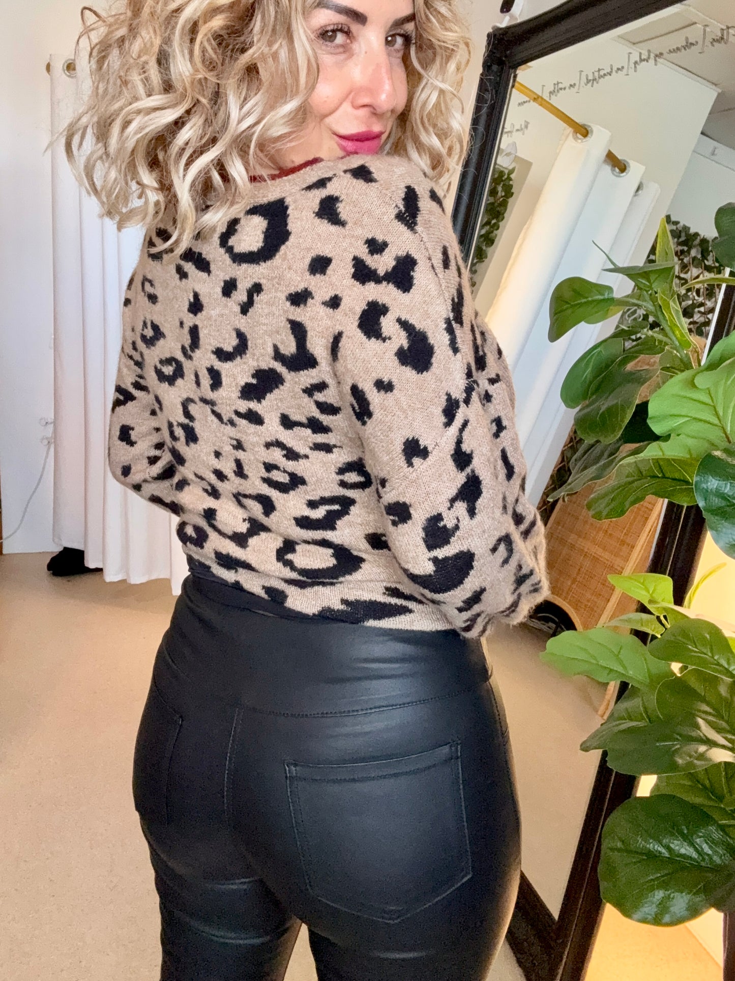 JAMES - Wetlook pull on pant
