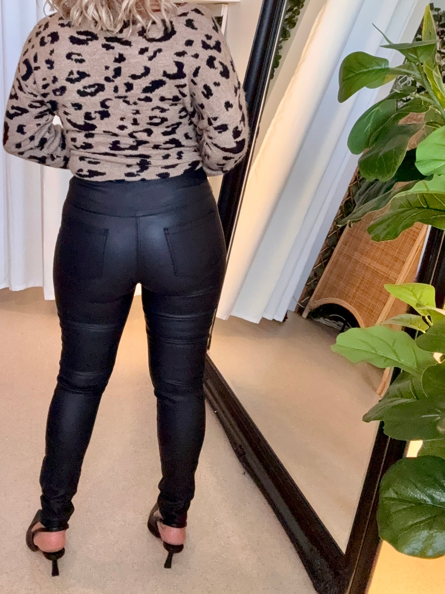 JAMES - Wetlook pull on pant