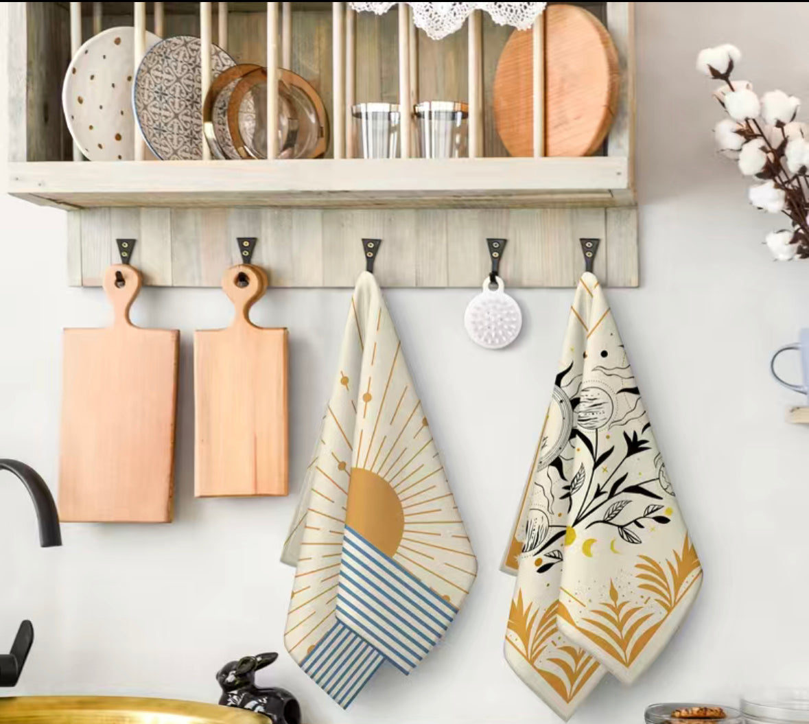Sun Celestial - Hand towel set of 2