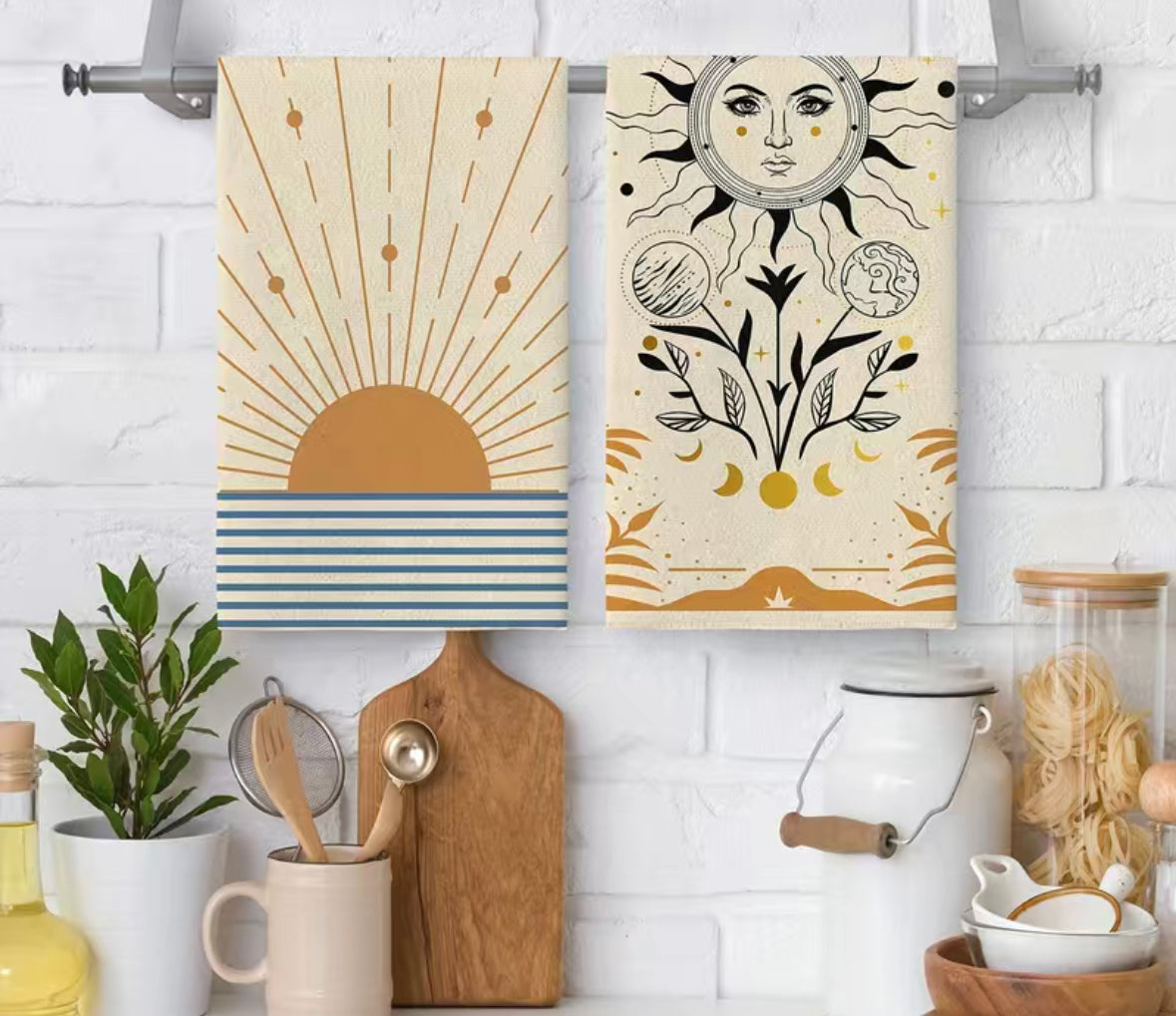 Sun Celestial - Hand towel set of 2