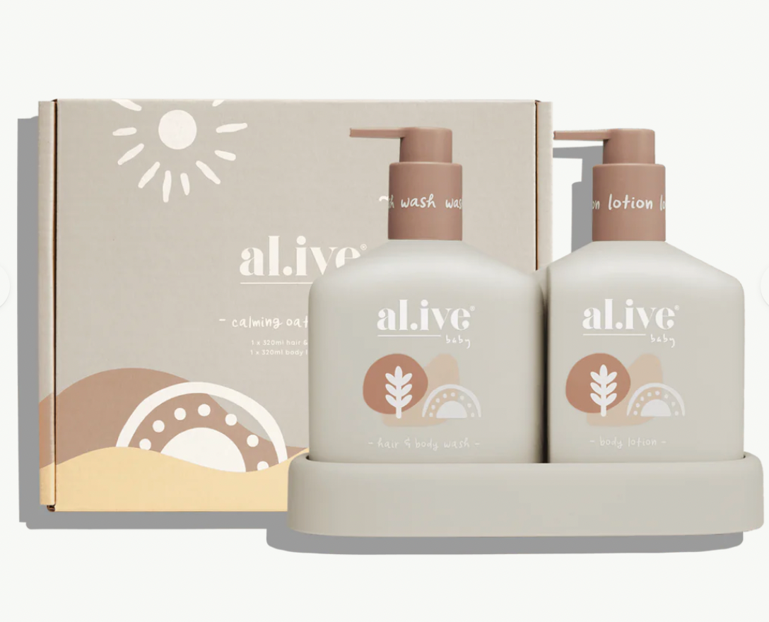 AL.IVE - Baby Hair & Body Duo - Calming Oatmeal