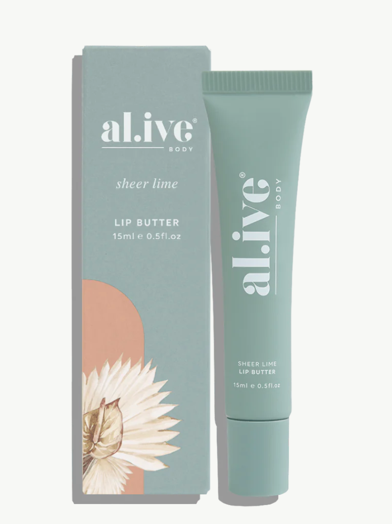 AL.IVE - lip butter - sheer lime