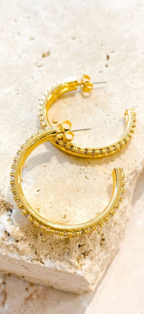 MISSY sparkle hoop