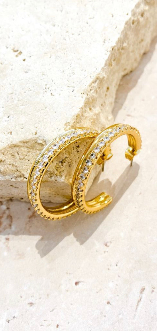 MISSY sparkle hoop
