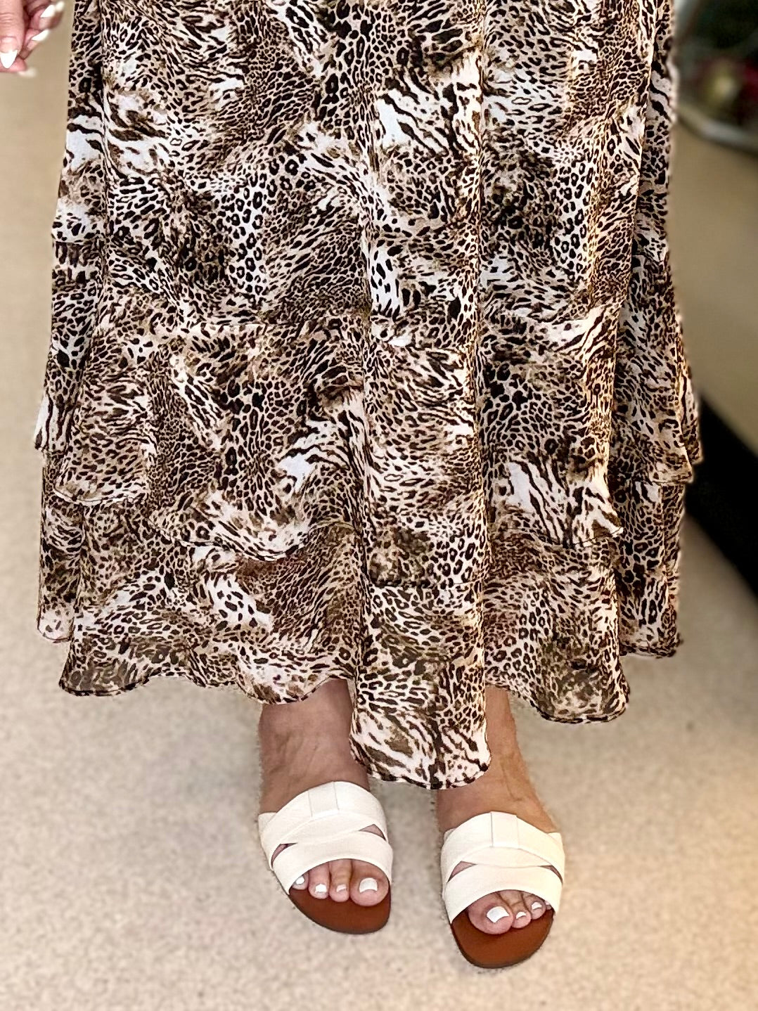 GALLERIA - LEOPARD print dress