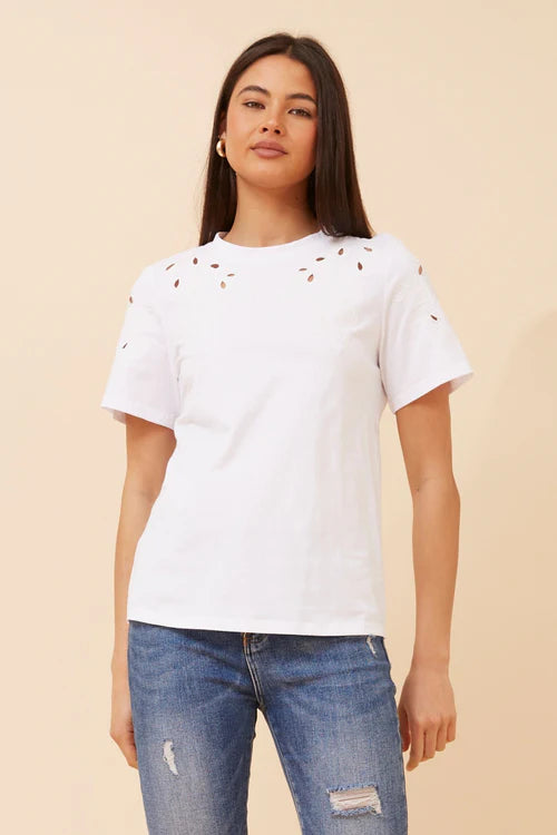 ALEX embroidered T-shirt
