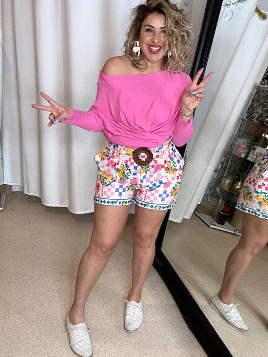 CAPRI (preorder mid October) - Vacay Printed shorts
