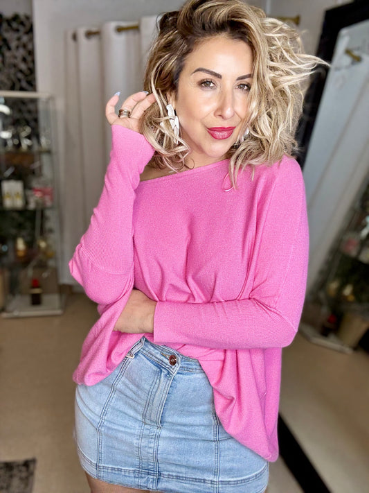 DEE (preorder mid October) - PINK relaxed knit