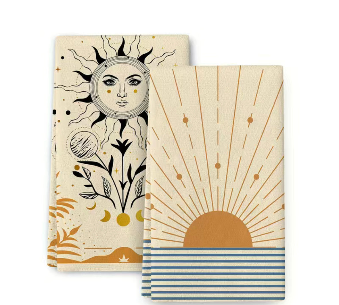 Sun Celestial - Hand towel set of 2