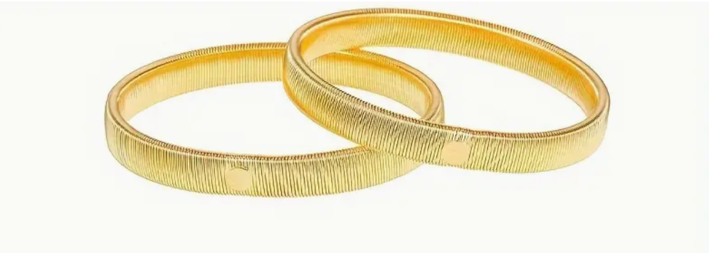 HOLD ON ARM BANDS PAIR OF 2 - Gold