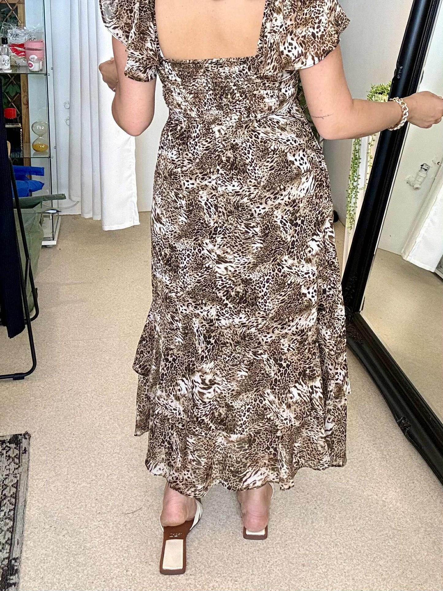 GALLERIA - LEOPARD print dress