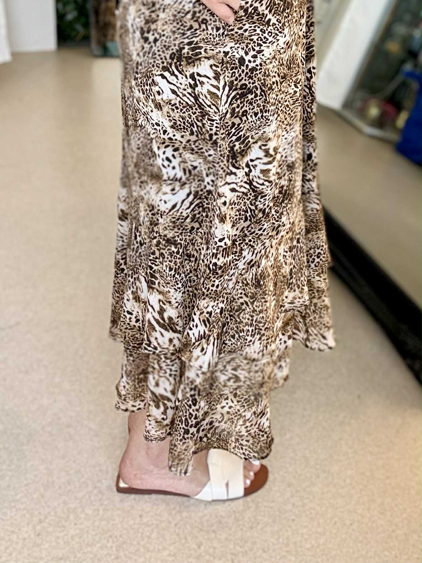 GALLERIA - LEOPARD print dress