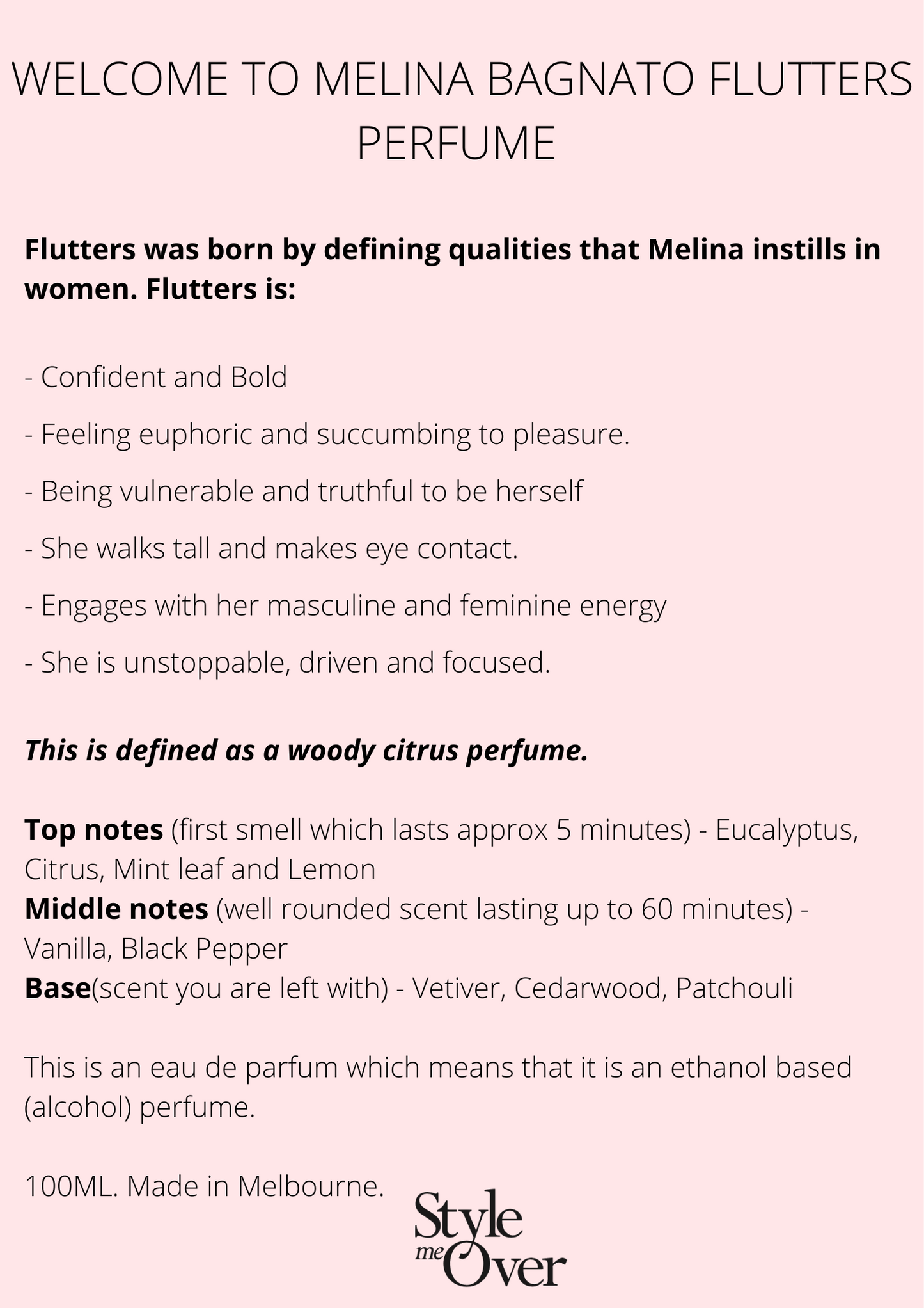 MB FLUTTERS PERFUME