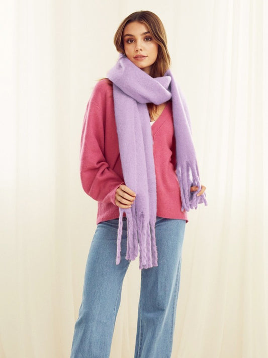 VALENCIA - lilac scarf